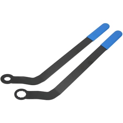 2-delige Slangband Gereedschapsset Koolstofstaal 11 6 210 Vervanging voor N12N14 N16 en N18 Benzine black