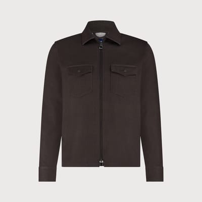 Overshirt Blue industry bruin