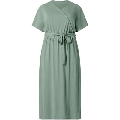 ESMARA Dames maxi-jurk - Plus size (Groen, XL (48/50))