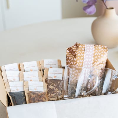 Lottea Seizoensbox Speciaal 'Winterspecials' - kerstcadeau, kerst cadeau, kerstcadeaus, kerstpakket, kerstpakket thee, theepakket, thee cadeau, cadeaupakket