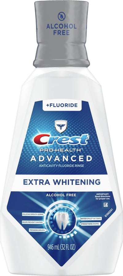 Crest - Pro Health Advanced Mouthwash, Alcohol Vrij - Mondwater - Mint - 946ml