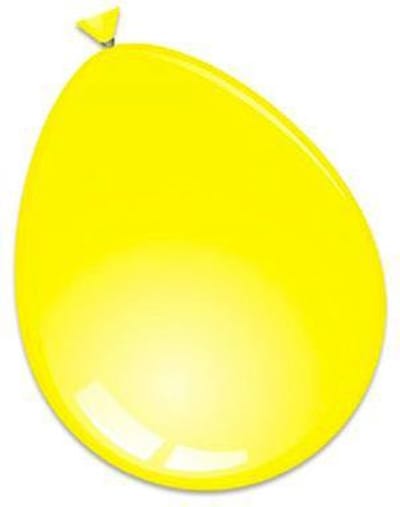 Ballonnen geel 50 stuks 30 cm