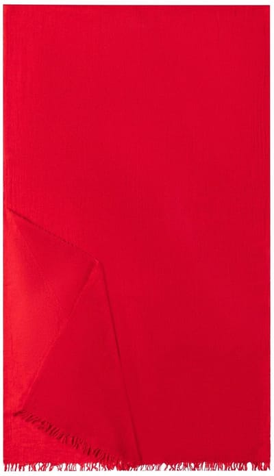 ROECKL Sjaal Scarves Elevated Basic Basic Wool Classic Red Rood