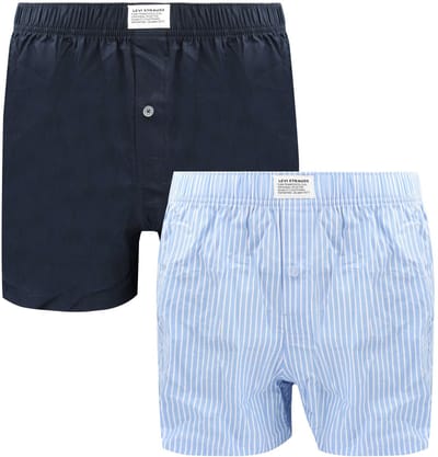 Boxers Levis Woven Boxershorts 2-Pack Blauw