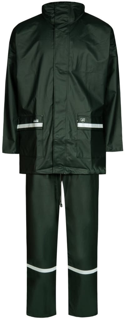 Donker groen regenpak van Lyngsøe Rainwear XXXL