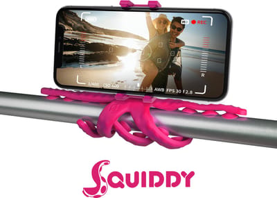 Paarse Squiddy Flexible Holder