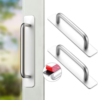 JGS ® Fancy Zelfklevende Aluminium Meubelgrepen Set van 2 voor Diverse Toepassingen