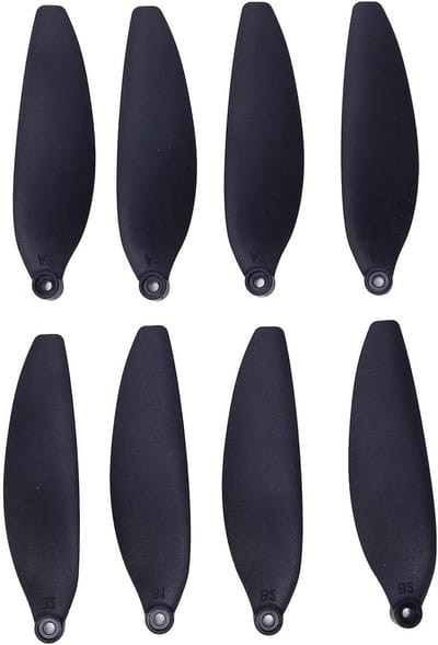 Drone Propellers - Reserveonderdelen - Stiller Vliegen - Snel Wisselbaar - 7.1 Cm - Zwart