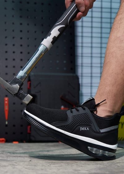 JMKA® Veiligheidsschoenen- werkschoenen- werkschoenen heren - werkschoenen dames - veiligheidsschoenen dames- LICHTGEWICHT - veiligheidsschoenen heren- maat 43