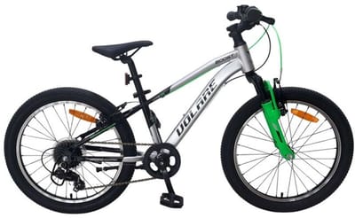 Volare Boost Kinderfiets - 26 inch - Zilver Groen - 21 versnellingen