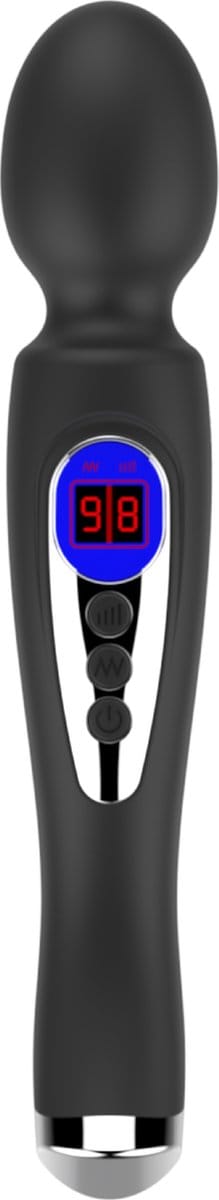 Cupitoys® Wand vibrator - 22,8cm - Zwart - 9 standen - Vibrators voor vrouwen en mannen - Sex toys voor vrouwen en mannen
