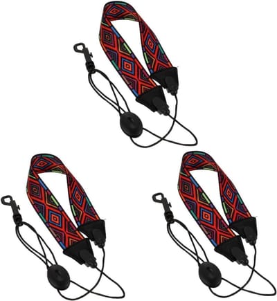 Saxofoon Draagriem - Sax Houder Riem - Muziek Maken - Verbreed Schouderontwerp - 42.4 cm - Gekleurd