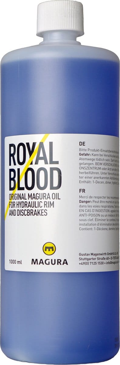 MAGURA Royal Blood remolie - 1 liter - voor schijf- en velgrem - biologisch afbreekbaar