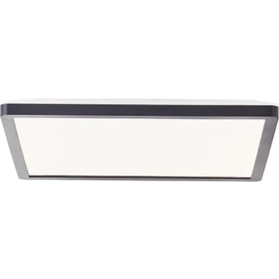 Brilliant Sorell Plafondlamp Led 18w Vierkant 30 X 30cm Zwart/wit