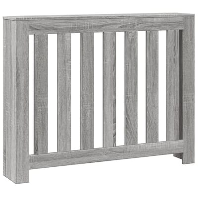 vidaXL Radiatorombouw 104x20x82 cm bewerkt hout grijs sonoma eiken