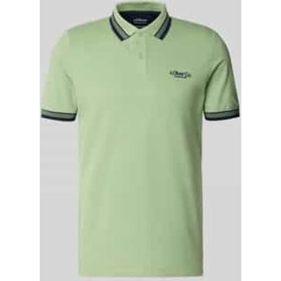 s.Oliver  Poloshirts Green Größe: S | Poloshirts Outlet | Herren | Grün