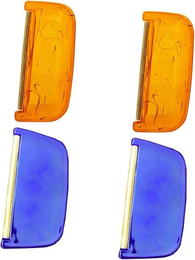 Kledingborstels Set - Pluisverwijderaars - Kleding Verzorgen - Ergonomisch Handvat - 4 Stuks - Diverse Kleuren