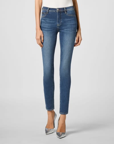 Jegging Met Hoge Taille Iconic Plein