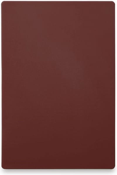 HENDI Grote bruine snijplank – HACCP-gecertificeerd – HDPE kunststof – 600x400 mm
