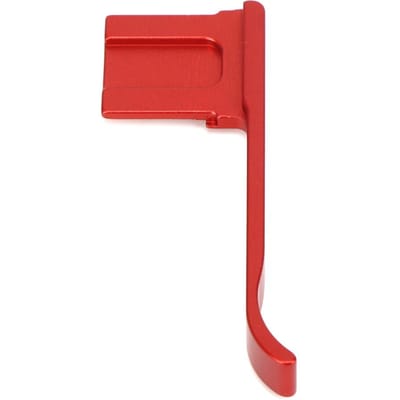 Poignée de pouce rouge en alliage d'aluminium GR3 pour appareil photo Ricoh GRIII red