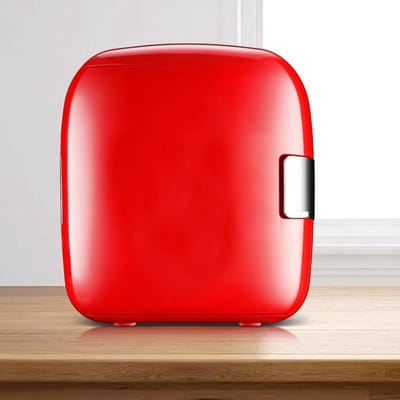 Minikoelkast, Compacte Koelkast met Verwijderbare Planken, Kleine Geluidsarme Koelkast voor Kantoor, Appartement, Slaapzaal, Slaapkamer, Auto