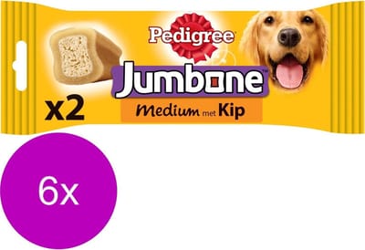 Pedigree Jumbone Medium - Hondensnacks - 6 x Kip