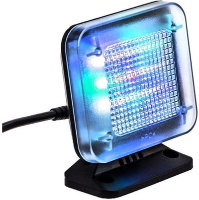 GELLDG TV-simulator - 3 timers - 12 LED's - Inclusief voedingsadapter - Diefstalbeveiliging - Lichtsimulatie - Kan gebruikt worden voor diefstalpreventie en huisbeveiliging