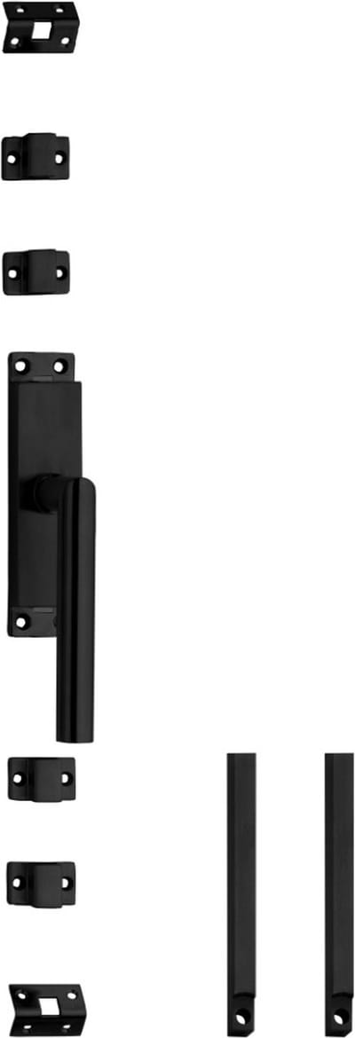 Intersteel Kruk-espagnolet rechts Hoek 90° met stangenset 2 X 1245 mm zwart