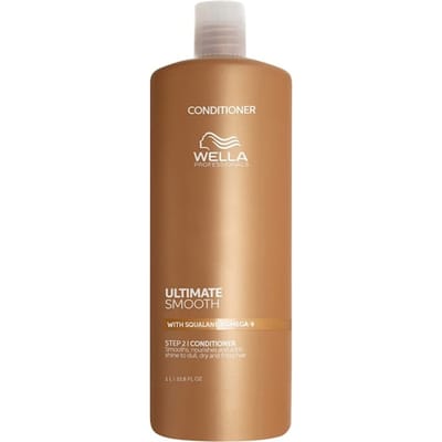 Wella Ultimate Smooth Voedende conditioner voor het haar Afzetting & reparatiespoeling Dames 1000 ml