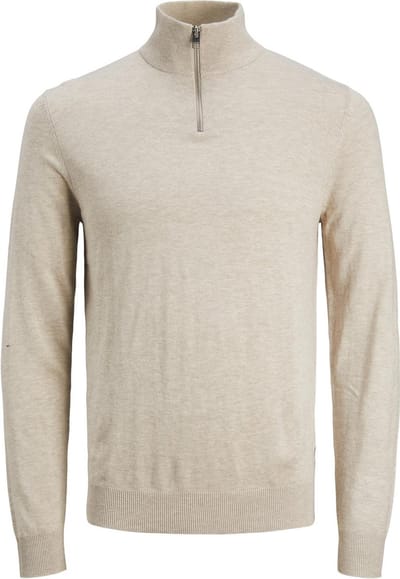 JACK&JONES JJEEMIL KNIT HALF ZIP NOOS Heren Trui - Maat XXXL
