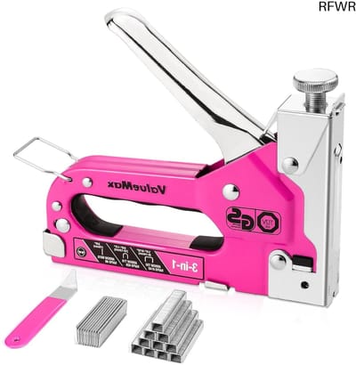 RFWR® 3-in-1 Handtacker Set met Instelbare Schietkracht - Nietmachine voor Hout met 2000 Nietjes