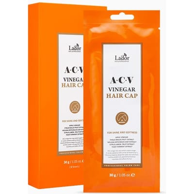 Lador ACV Vinaigre Cheveux Cap / Cuir Chevelu Calme, Cheveux Lisses orange