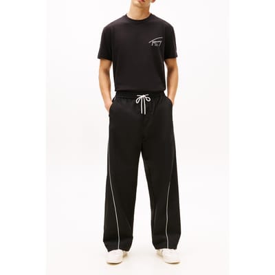 Tommy Hilfiger Regular Sign Backprint T-shirt Black Taglia: S | T-shirt stampate Outlet | Uomo | Nero