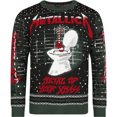 Metallica Christmas jumper - Holiday Sweater (Metal Up Your Ass) - S tot 5XL - voor Mannen - meerkleurig