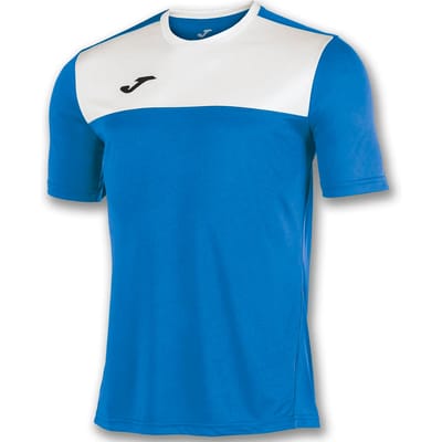 Joma Winner Shirt Korte Mouw Heren - Wit / Royal | Maat: M