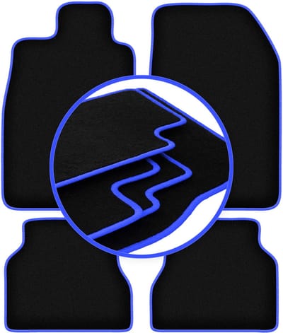CARLUX-BLUE automatten voor: Citroen XM break, stationwagen, sedan, hatchback, liftback (1989-2000)