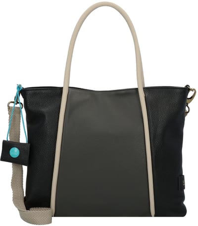Gabs Lydia Schoudertas Leer 36 cm - Dames - black-smog-ecru
