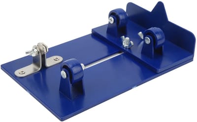 JHUBERS - Glazen Flessensnijder - Glas Snijgereedschap - Makkelijk Snijden van Flessen - Blauw - Voor Wijn en Bier - Geschikt voor Ronde en Ovale F...