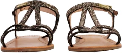 Leren sandalen van M.belarbi Hacklio