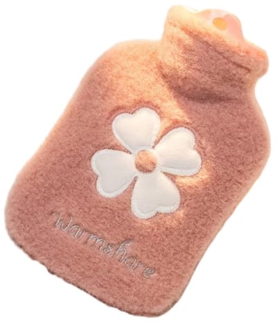 PVC-kruik - 500 ml inhoud - 21 * 13,3 * 2 cm - Zelfvullend vereist - Verdikte PVC-kruik voor de winter - Draagbare kruik - Warme kruik - Handwarmer - Warmwaterzak - Herfst- en winterbenodigdheden