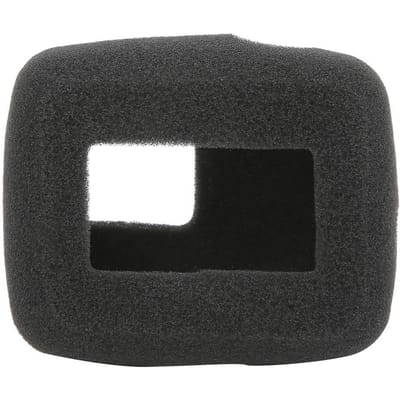 Voorruit Windruisonderdrukking Spons Schuim Case Cover voor GOPRO HERO 765 Actiecamera black