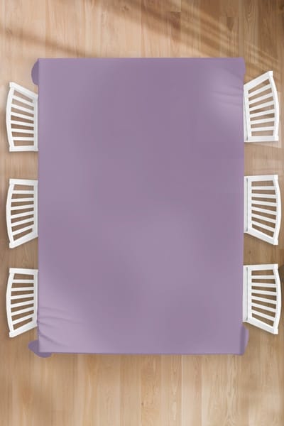 Tafelkleed - Tafellaken - 180x260 cm - Interieur - Paars - Kleuren - Paarse - Kleur - Effen - Binnen en Buiten