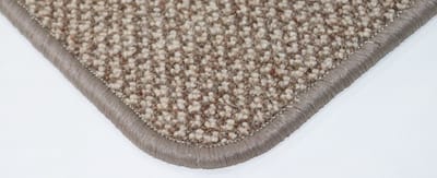 Wollen - Vloerkleed - Barbara - bruin beige - 65x177cm