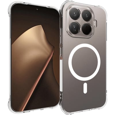 CaseBody Xiaomi 17T Magnetisch Hoesje Transparant