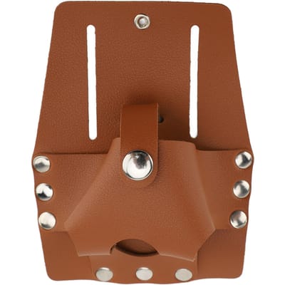 Porte-mètre à ruban en cuir PU, sac à outils multifonctionnel, étui à ruban à mesurer, pochette