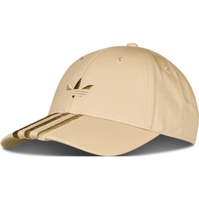 Adidas 3 stripes Petten Unisex - Beige - Maat 56-58cn - Katoen