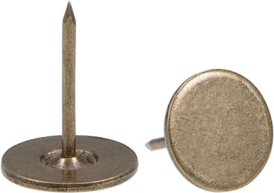 Bekledingsspijkers - Decoratieve pinnen - Meubels verfraaien - Platte kop ontwerp - 16x20 mm - Brons