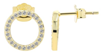 AKZENT Akzent Dames Oorbel "Maresa" van 925 Sterlingzilver, gerhodineerd, duurzaam