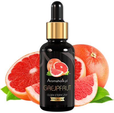Aromaholik Premium - Grapefruit Etherische Olie - 100% Natuurlijk - 30ml - Roze Grapefruit uit de USA