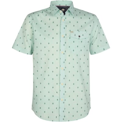 Petrol Industries men shirt short sleeve aop m-1060-sis420 6181 cool mint
